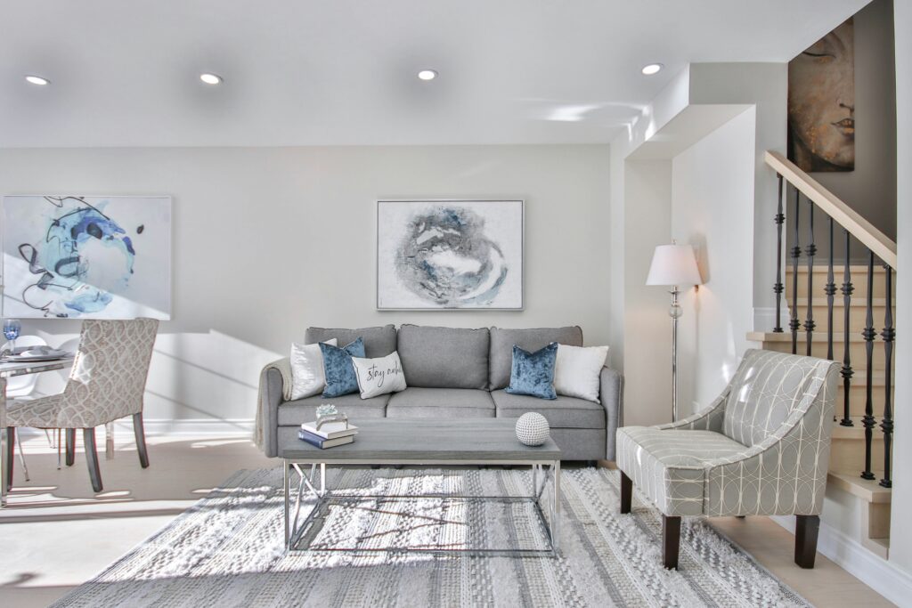 interior painting for luxury living room in Clearwater Florida